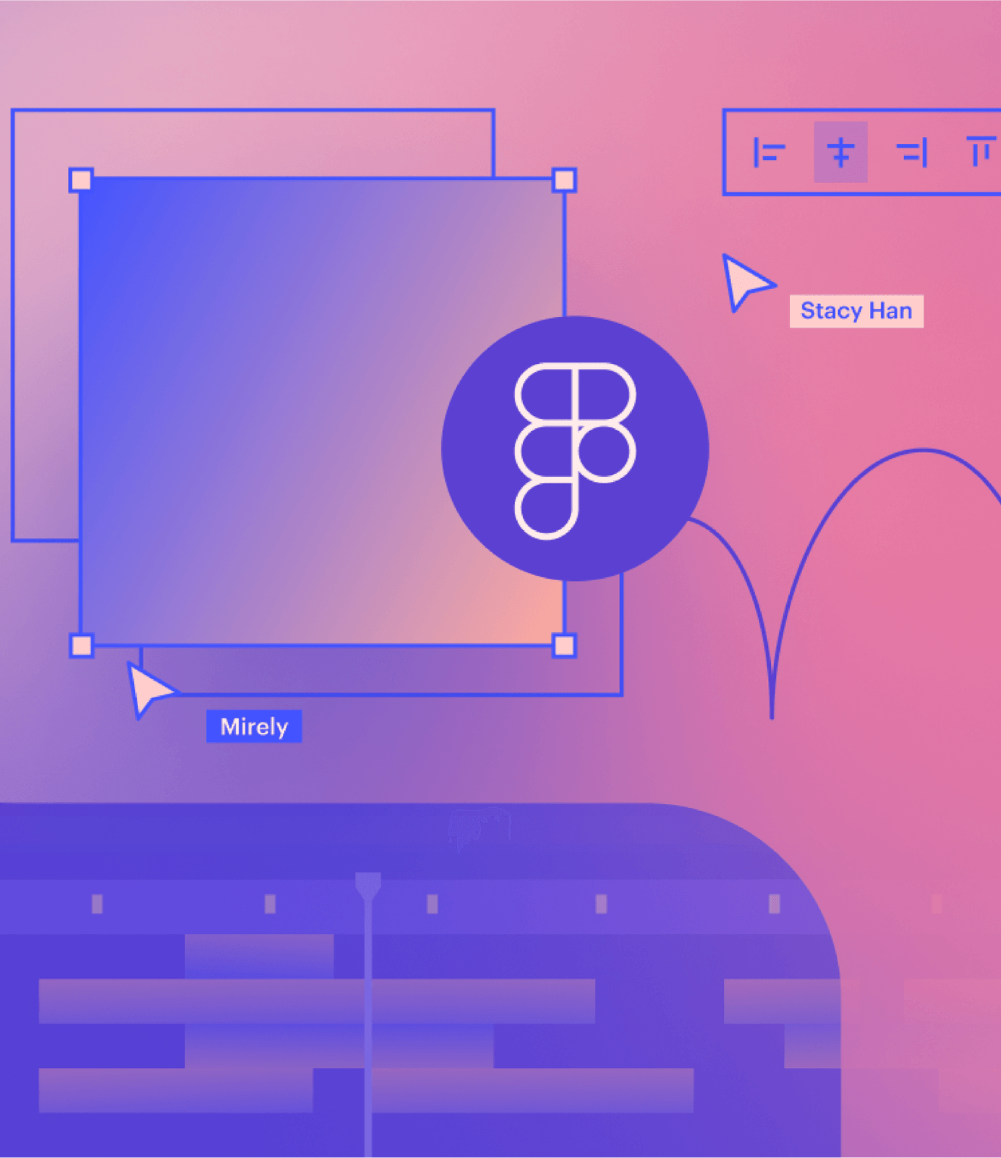 Figma to Webflow course cover illustration one